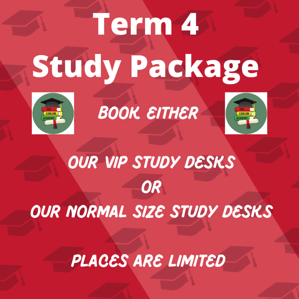 Term 4 Study Package Tues. 19th March 2024Sat. 23rd March 2024 [1